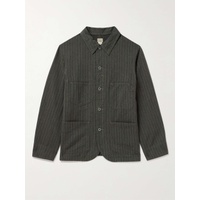 RRL Tanner Striped Cotton Shirt Jacket 1647597323851091