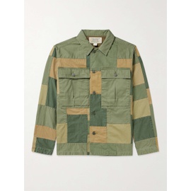 RRL Infantry Patchwork Cotton Shirt 1647597323851334
