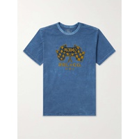 RRL Logo-Flocked Cotton-Jersey T-Shirt 1647597323851504