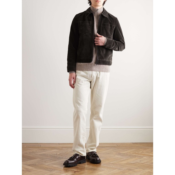  OLIVER SPENCER Norton Cotton-Velvet Jacket 1647597323933849
