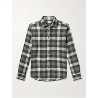 FAHERTY Checked Organic Cotton-Blend Flannel Shirt 1647597323952202