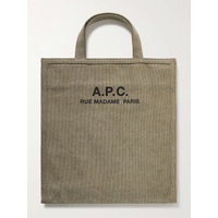 아페쎄 A.P.C. Logo-Print Cotton-Canvas Tote 1647597323952657