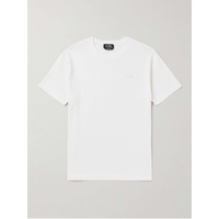 아페쎄 A.P.C. Lewis Logo-Flocked Cotton-Jersey T-Shirt 1647597323959442