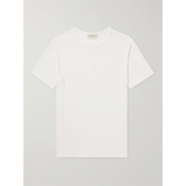 OFFICINE GEENEERALE Garment-Dyed TENCEL Lyocell and Linen-Blend T-Shirt 1647597323989426