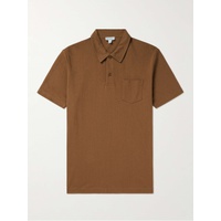 선스펠 SUNSPEL Riviera Slim-Fit Cotton-Mesh Polo Shirt 1647597324003198