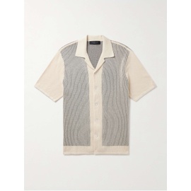 래그 앤 본 RAG & BONE Harvey Camp-Collar Jacquard-Knit Cotton-Blend Shirt 1647597324028852