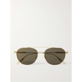 디올 DIOR EYEWEAR NeoDior RU Aviator-Style Gold-Tone Sunglasses 1647597324147511