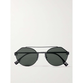 펜디 FENDI EYEWEAR Sky Metal Round-Frame Sunglasses 1647597324159594