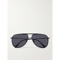 톰포드 TOM FORD EYEWEAR Leon Aviator-Style Stainless Steel Sunglasses 1647597324159606