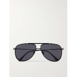톰포드 TOM FORD EYEWEAR Leon Aviator-Style Stainless Steel Sunglasses 1647597324159606