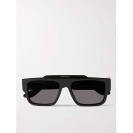 구찌 GUCCI EYEWEAR Square-Frame Recycled-Acetate Sunglasses 1647597324193531