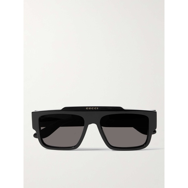 구찌 구찌 GUCCI EYEWEAR Square-Frame Recycled-Acetate Sunglasses 1647597324193531