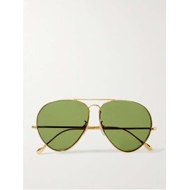 구찌 GUCCI EYEWEAR Aviator-Style Gold-Tone Sunglasses 1647597324193561