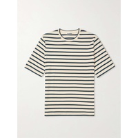 질샌더 JIL SANDER Logo-Appliqued Striped Cotton T-Shirt 1647597324263767