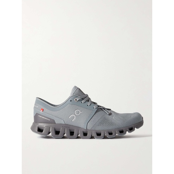  ON Cloud X3 Rubber-Trimmed Mesh Running Sneakers 1647597324465581