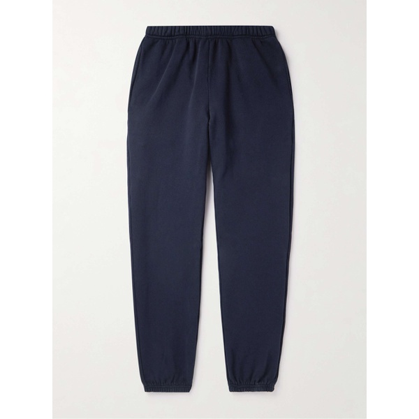  LES TIEN Tapered Garment-Dyed Cotton-Jersey Sweatpants 1647597324629486
