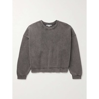 아크네 스튜디오 ACNE STUDIOS Fester U Garment-Dyed Cotton-Jersey Sweatshirt 1647597324646851