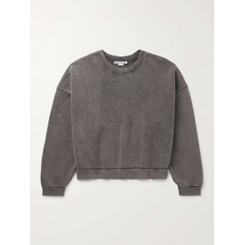 아크네 스튜디오 ACNE STUDIOS Fester U Garment-Dyed Cotton-Jersey Sweatshirt 1647597324646851