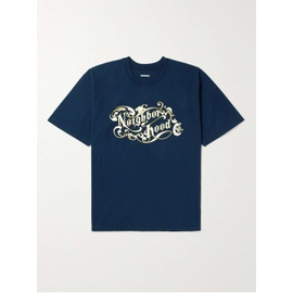 네이버후드상판 NEIGHBORHOOD Logo-Print Cotton-Jersey T-Shirt 1647597324682920