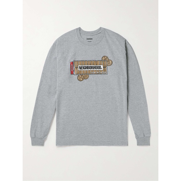  네이버후드상판 NEIGHBORHOOD Logo-Print Cotton-Jersey T-Shirt 1647597324682924