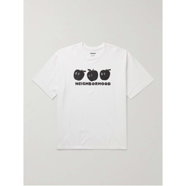 네이버후드상판 NEIGHBORHOOD Logo-Print Cotton-Jersey T-Shirt 1647597324682944