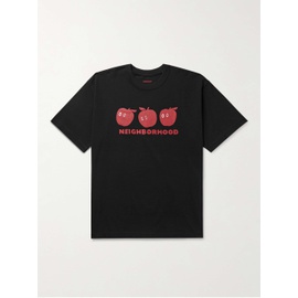 네이버후드상판 NEIGHBORHOOD Logo-Print Cotton-Jersey T-Shirt 1647597324684238