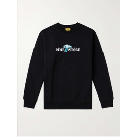 다임 DIME Reno Logo-Embroidered Cotton-Jersey Sweatshirt 1647597324692616