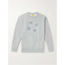 다임 DIME Classic Bff Logo-Embroidered Cotton-Jersey Sweatshirt 1647597324692632