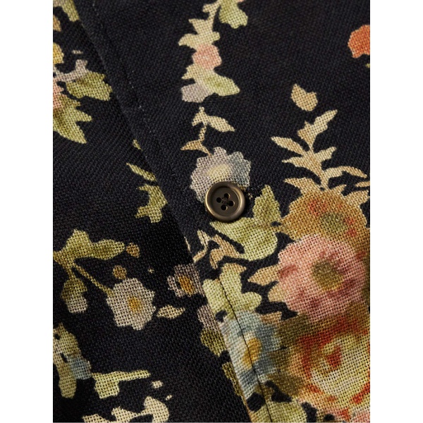  아워 레가시 OUR LEGACY Elder Camp-Collar Floral-Print Cotton Shirt 1647597325459872