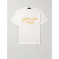 마스터마인드 월드 MASTERMIND WORLD Logo-Print Cotton-Jersey T-Shirt 1647597326653121