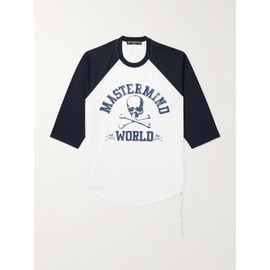 마스터마인드 월드 MASTERMIND WORLD Logo-Print Jersey T-Shirt 1647597326653178