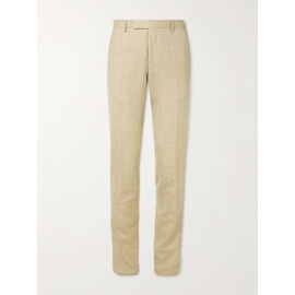 MR P. Straight-Leg Wool, Silk and Linen-Blend Trousers 1647597327157443