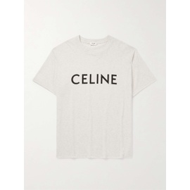 CELINE HOMME Logo-Print Cotton-Jersey T-Shirt 1647597327214113