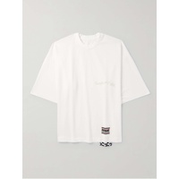 RRR123 Laundry Bag Oversized Logo-Embroidered Cotton-Jersey T-Shirt 1647597327289641