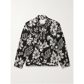 사카이 SACAI Pleated Floral-Print Voile Blouson Jacket 1647597327394519