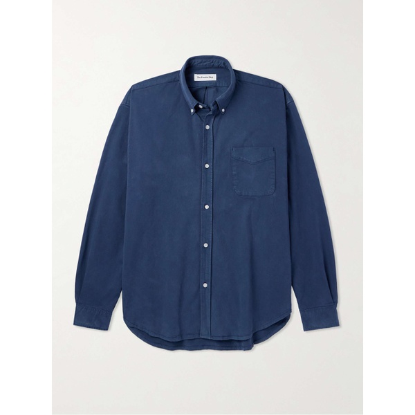  프랭키 샵 THE FRANKIE SHOP Sinclair Button-Down Collar Cotton-Blend Twill Shirt 1647597327635793