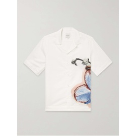 폴스미스 PAUL SMITH Convertible-Collar Printed Linen and Cotton-Blend Shirt 1647597327656151