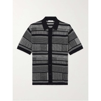 MR P. Striped Knitted Organic Cotton Shirt 1647597327686931