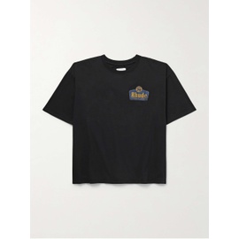 루드 RHUDE Logo-Print Cotton-Jersey T-Shirt 1647597327768206