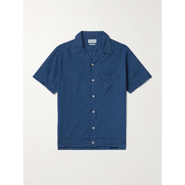  OLIVER SPENCER Camp-Collar Linen and Cotton-Blend Shirt 1647597327819525