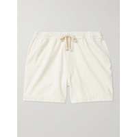 FRAME Wide-Leg Cotton Drawstring Shorts 1647597327820068