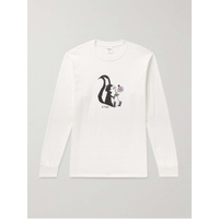노아 NOAH Printed Cotton-Jersey T-Shirt 1647597328061965