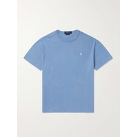 폴로 랄프 로렌 POLO RALPH LAUREN Logo-Embroidered Cotton-Jersey T-Shirt 1647597328478314