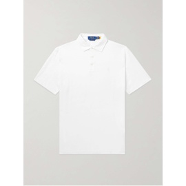 폴로 랄프 로렌 Polo RALPH LAUREN Logo-Embroidered Cotton and Linen-Blend Polo Shirt 1647597328478321