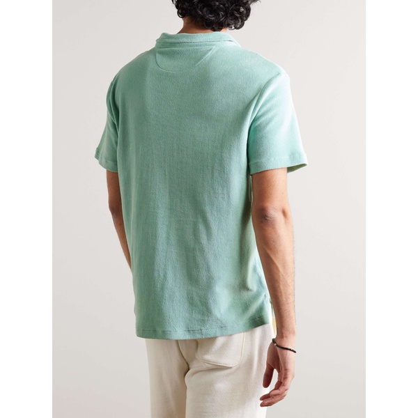 폴로랄프로렌 폴로 랄프 로렌 Polo RALPH LAUREN Logo-Embroidered Cotton-Blend Terry Polo Shirt 1647597328478329