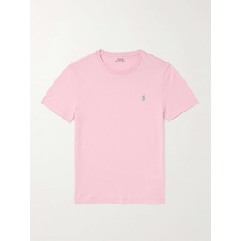 폴로 랄프 로렌 POLO RALPH LAUREN Logo-Embroidered Cotton-Jersey T-Shirt 1647597328478338