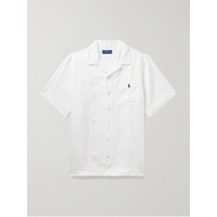 폴로 랄프 로렌 POLO RALPH LAUREN Clady Convertible-Collar Logo-Embroidered Linen Shirt 1647597328478339