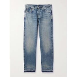 폴로 랄프 로렌 POLO RALPH LAUREN Heritage Straight-Leg Distressed Recycled Jeans 1647597328478341