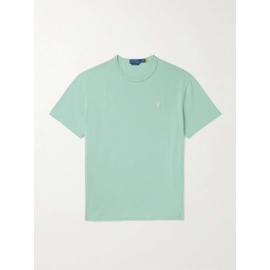 폴로 랄프 로렌 POLO RALPH LAUREN Logo-Embroidered Cotton-Jersey T-Shirt 1647597328478348