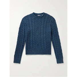 폴로 랄프 로렌 POLO RALPH LAUREN Slim-Fit Cable-Knit Cotton Sweater 1647597328478374